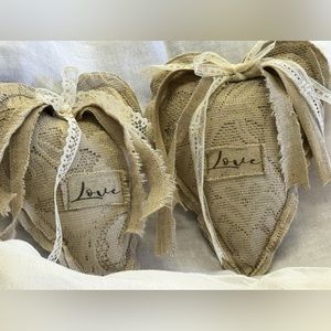 Heart Handmade Set of Two Decor